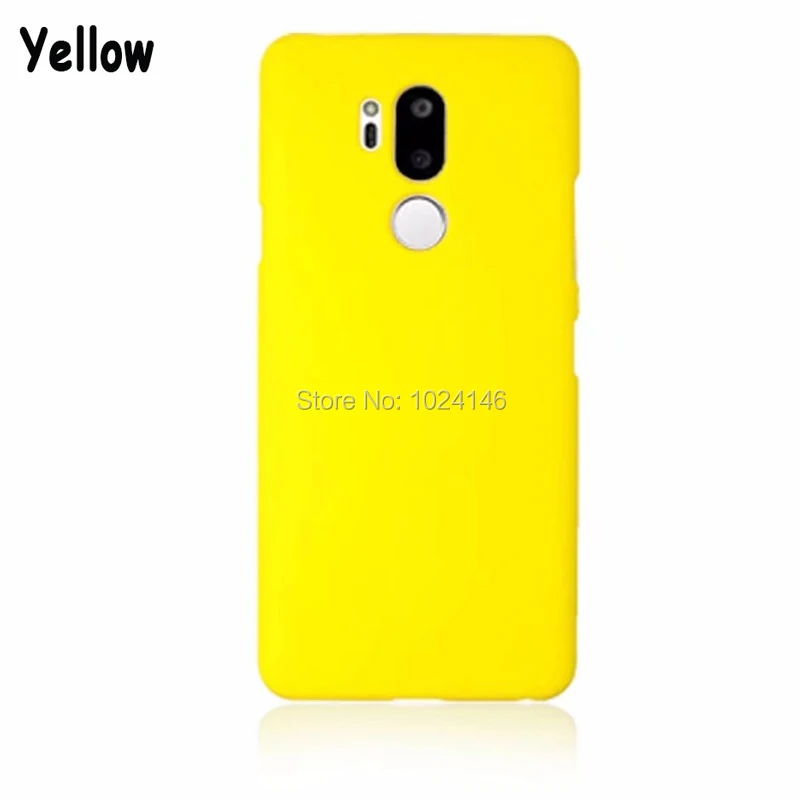 Для LG G7 ThinQ 6 1 &quotНовый тонкий матовый Жесткий пластиковый Чехол конфетный цвет