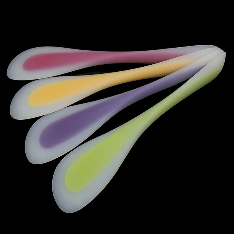 1 шт. двухсторонняя силиконовая шпатель шпатели для печенья скребок кондитерских