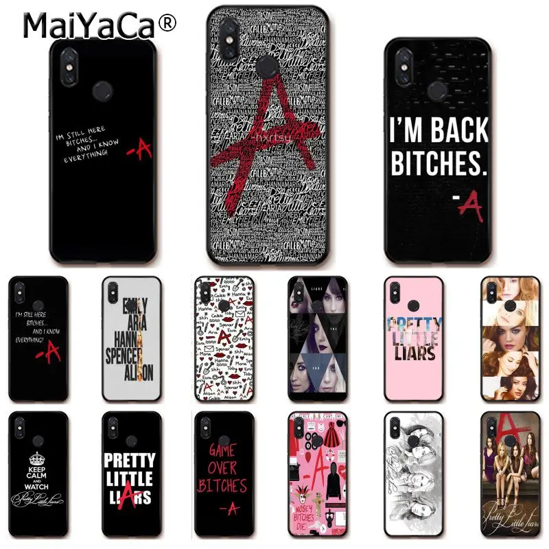 Чехол для телефона MaiYaCa Pretty Little Liars PLL TV Show Xiaomi Redmi8 4X 6A S2 7A 5A Redmi 5 5Plus Note5 7