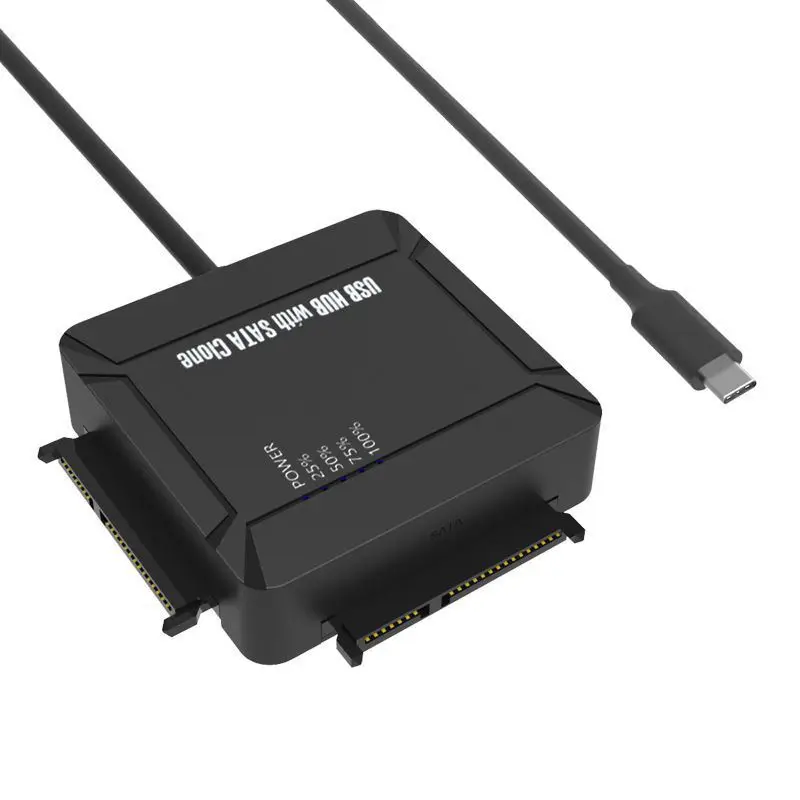 Ult Best Usb 3 1 к Sata адаптер Dual Sataiii 0 клонирование функция копирования кабель Type C Hdd док