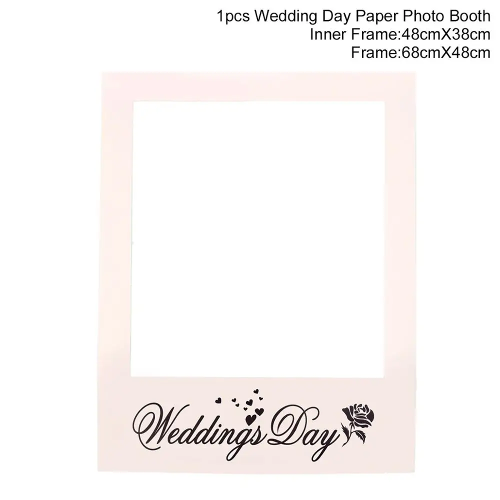 1pcs wedding day QIFU 21 шт. Фламинго фото стенд реквизит Гавайи карнавал тропические летние партии фотобудки реквизит Гавайские вечерние свадебные украшения - Цвет: 1pcs wedding day