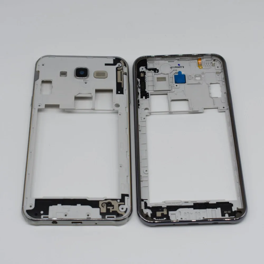 Оригинал для Samsung Galaxy J7 2015 J700 J700F средняя рамка пластина ободок корпус крышка