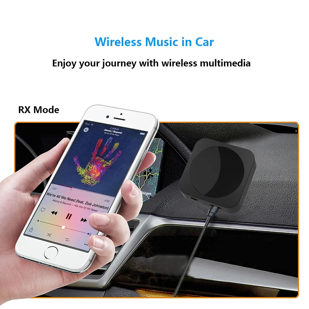 LEORY 2 в 1 беспроводной FM bluetooth 4 передатчик приемник 3 5 мм DC аудио Стерео адаптер для