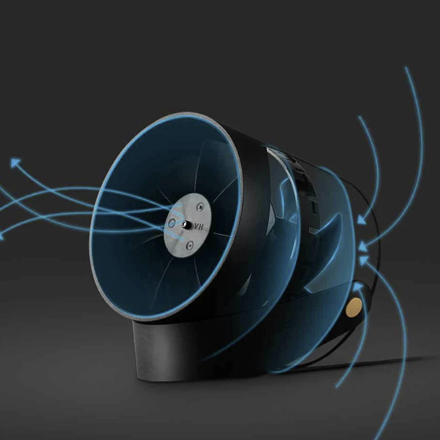 Оригинальный Xiaomi Mijia VH мини USB Настольный вентилятор с сенсорным выключателем 2