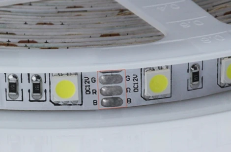 Гибкая Адресуемая ультратонкая светодиодная лента 60 светодиодов/м ww nw cw rgb 12 в 24 В