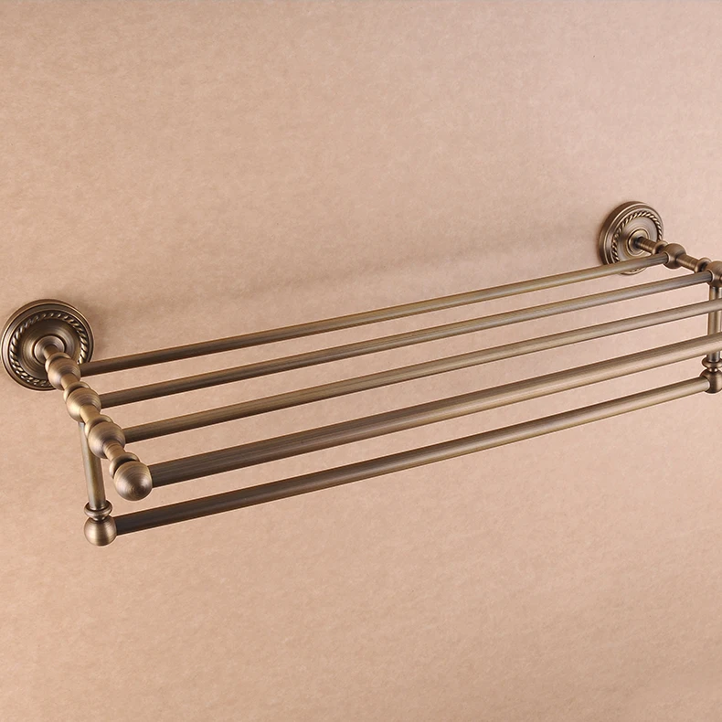 Bo Duoou antique brass towel rack hotel bathroom copper wire drawing minimalist all- rod | Автомобили и мотоциклы