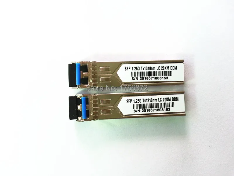 Free Shipment 10 pcs/lot SFP Fiber Optic Transceiver 1000BASE-LX MINI-GBIC modules Compatible for CISCO glc-lh-sm | Мобильные