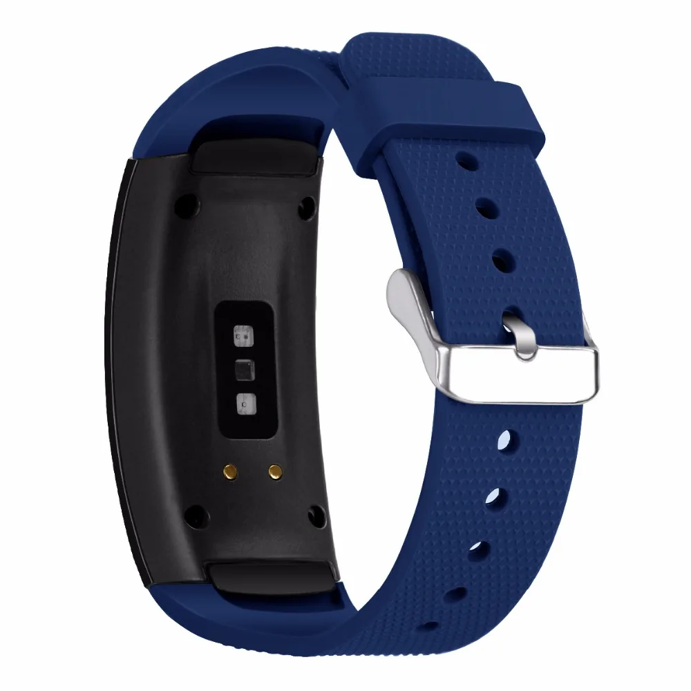 Ремешок силиконовый для Samsung Gear Fit 2 Pro защитный чехол Fit2 PRO | Электроника