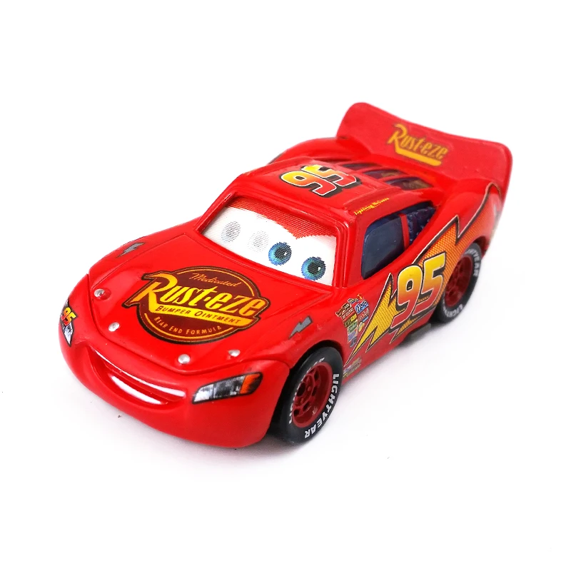 Disney Pixar Автомобили радиатор пружины Молния Маккуин Flash Eye литья под давлением