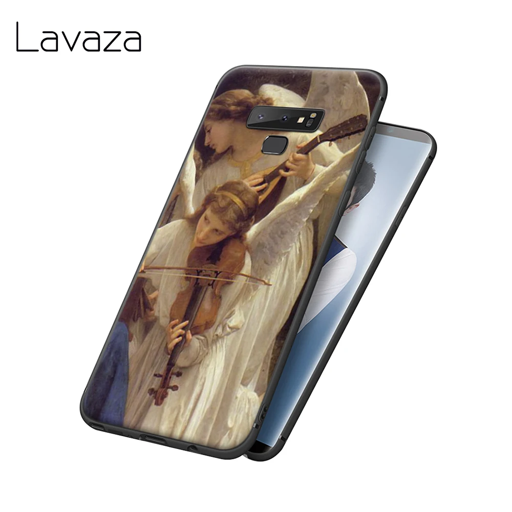 Lavaza Song of the angels Soft Case for Galaxy A3 A5 2016 2017 A6 plus A7 A8 A9 J6 2018 A10 30 40 50 70 |