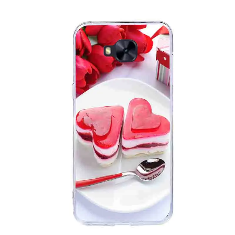 J&ampR Pattern Case For Asus ZenFone 4 Selfie Pro ZD552KL Cover Silicone Ultra Thin Soft TPU Transparent Cartoon Print Cases |