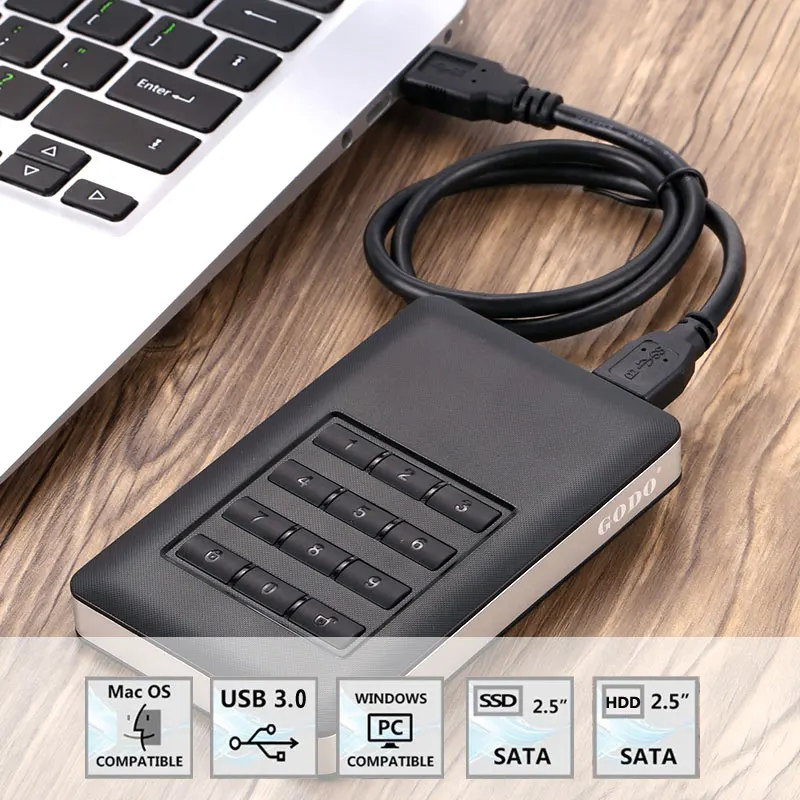 Внешний жесткий диск SATA II в USB 2 5 без винтов|box cotton|box cambox red |