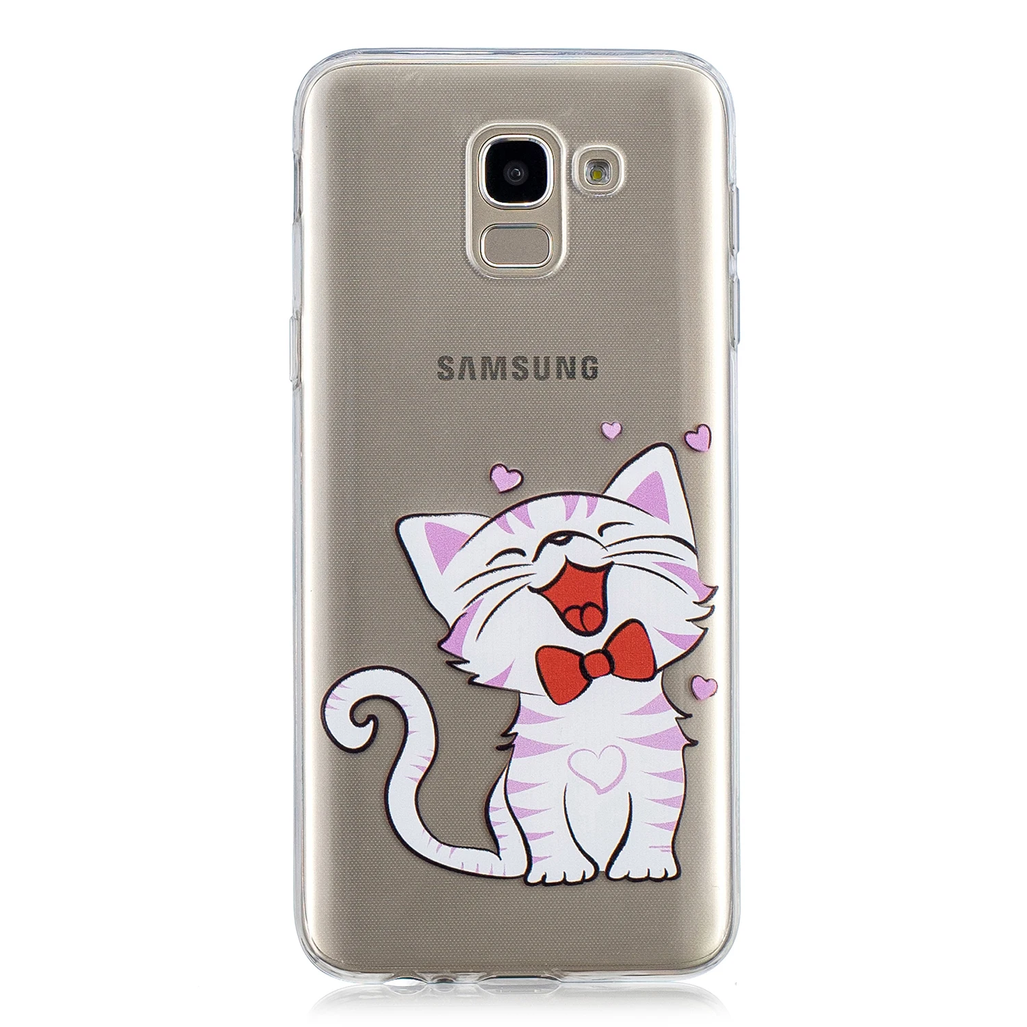 5.6&quot Cartoon animal case for Samsung Galaxy J6 2018 J600F J600G soft TPU silicon cases on6 in India capa covers |