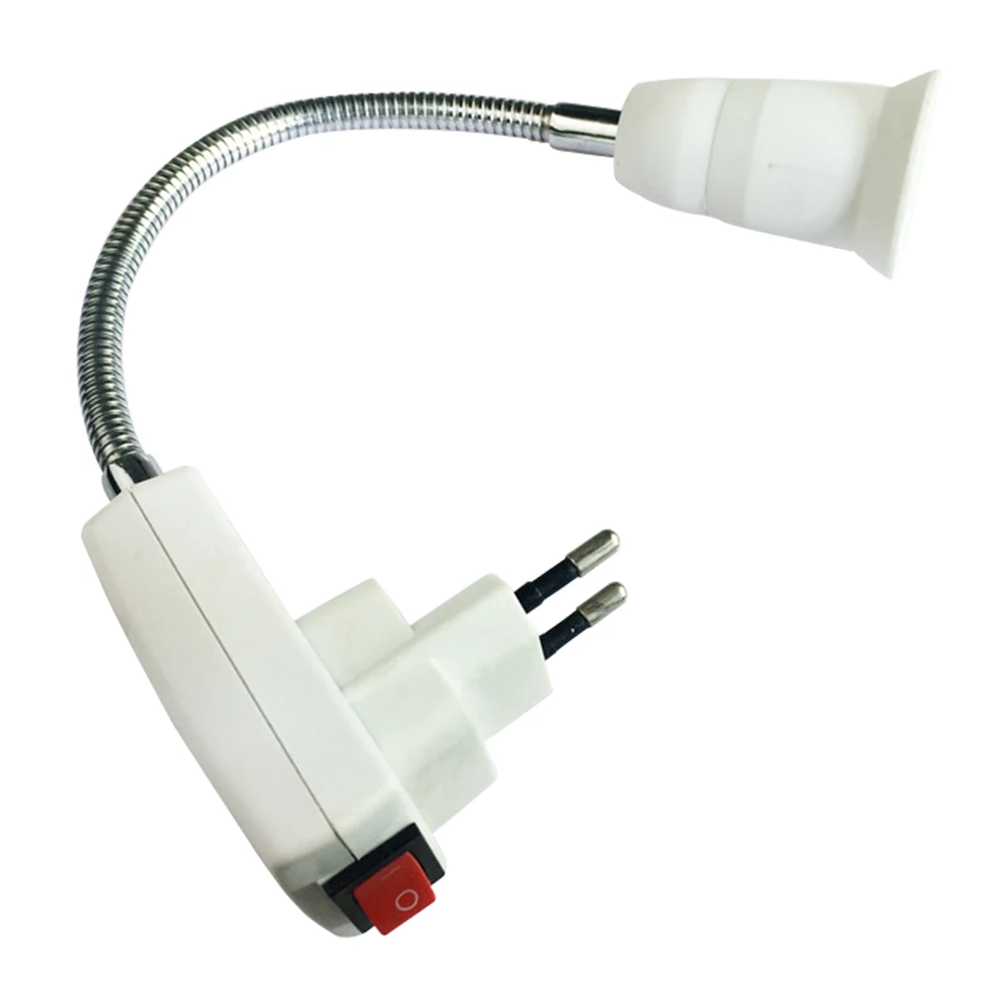 

Hot E27 Light Lamp Bulb Holder Flexible Extension Converter Switch Adapter Socket EU/US Plug