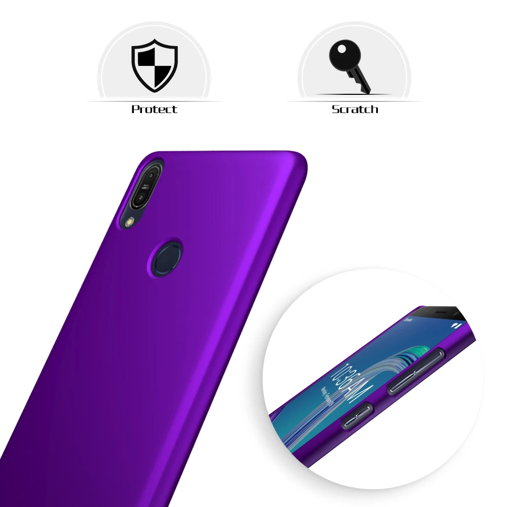 Sleo для ASUS ZenFone Max Pro M1 ZB601KL чехол ультра тонкий чехол-накладка телефона из жесткого
