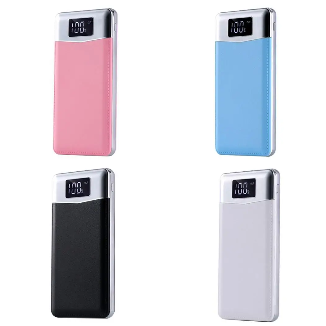 20000 mah power Bank цифровой дисплей Внешняя батарея PoverBank 2 USB bank Портативное мобильное