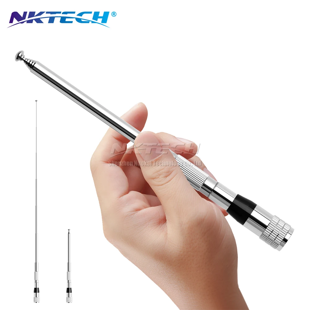NK-970G 10W 450mm NKTECH sma-мужская антенна Dual Band для TYT MD-380 MD-390 gps MD-UV380 MD-UV390 TH-UV8000D TH-UV3R UV8000E Retevis RT82 RT3 GT-77S - Цвет: NK-970G 10W 450mm