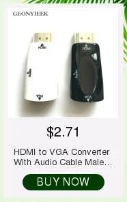 1080P мини HDMI к VGA к RCA AV композитный адаптер конвертер с 3,5 мм аудио кабель VGA2AV/CVBS+ аудио к ПК HDTV конвертер