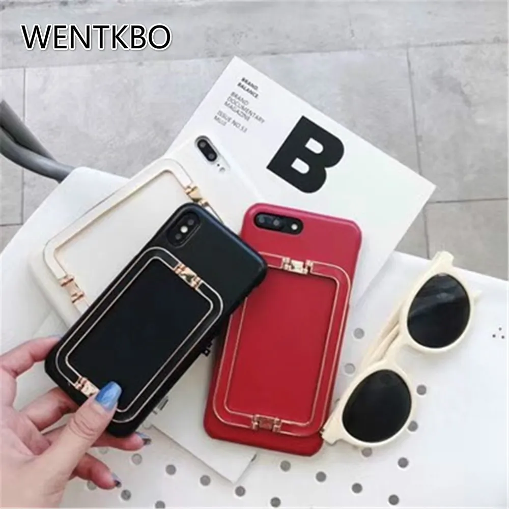 Для iPhone 8 чехол Корея модные кожаные браслеты на для телефона iphone 6 iphone 6s iphone 7 Plus X