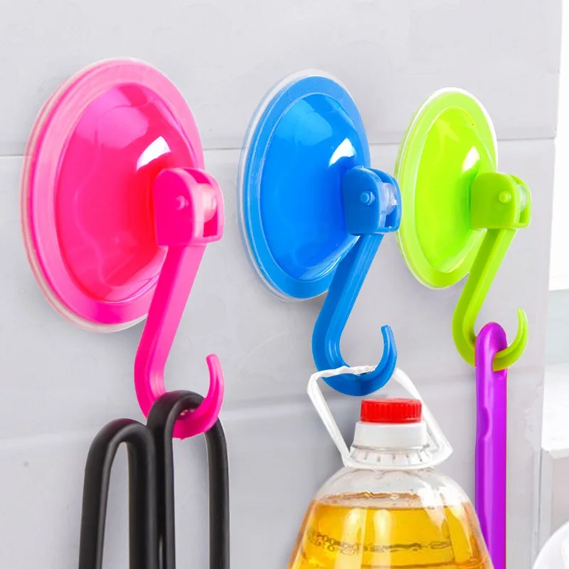 Настенные крючки большие мощные Вакуумные присоски бесшовные крючок для ногтей