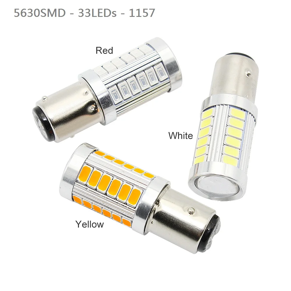 1 шт. высокое качество 1156 1157 7443 T20 33 SMD 5630 5730 светодиодный авто задние лампы стоп Светильник Автомобиля Задний Противотуманный Фонарь указателя поворота светильник, работающего на постоянном токе 12 В