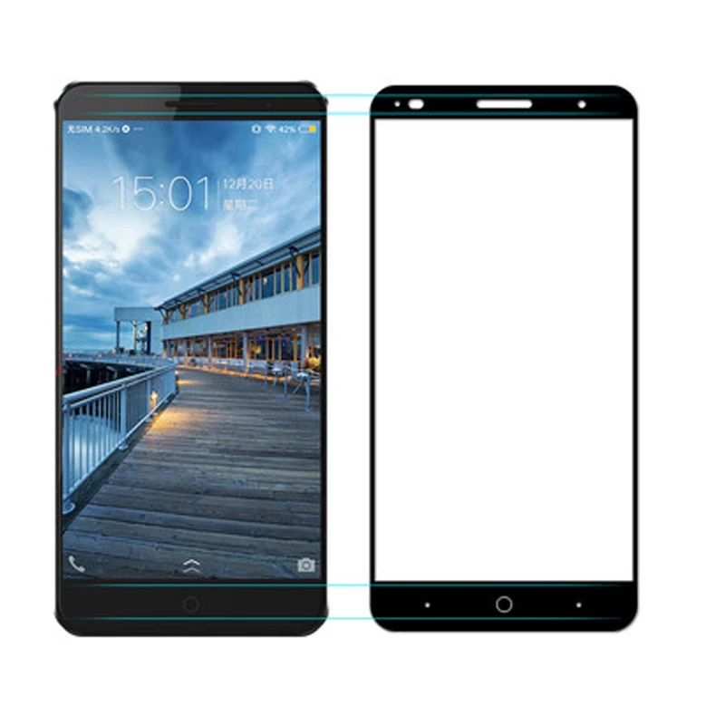2 шт. 9H закаленное стекло для ZTE Blade A2S V0721 5 дюйма полное покрытие Взрывозащищенная