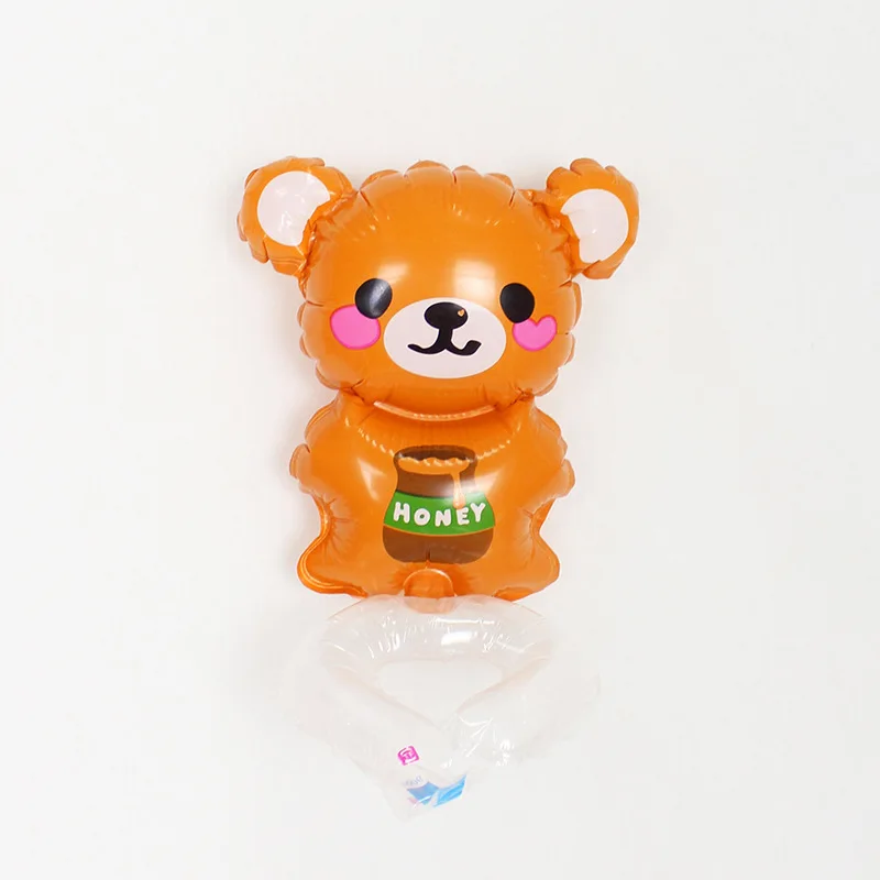 5 шт./лот наручные шары из фольги с животными надувные на день рождения