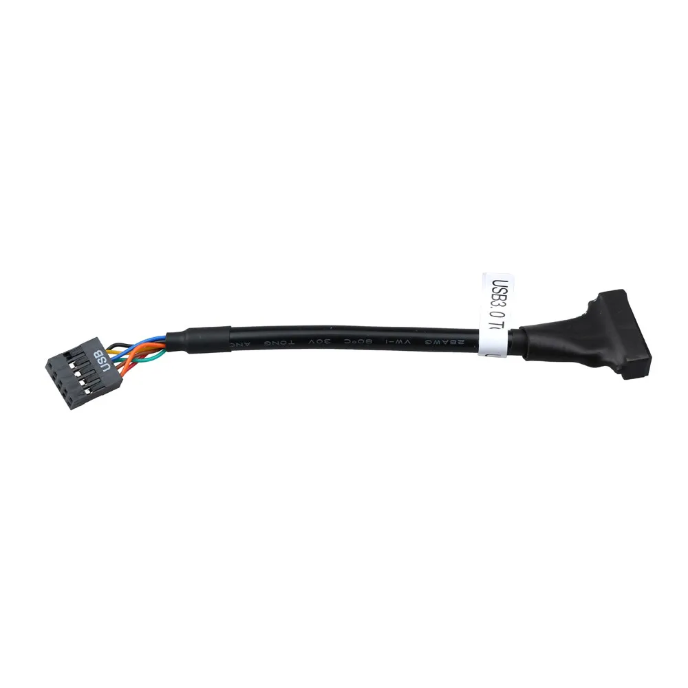 12 см 19Pin USB3.0 папа к 9Pin USB2.0 Женский Материнская плата кабель адаптер конвертер