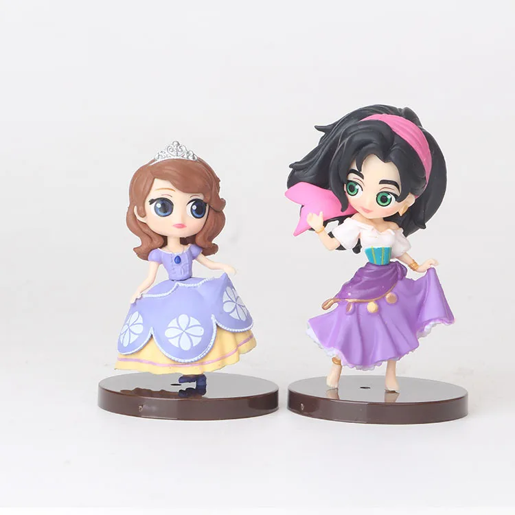 8 шт./компл. мультфильм милый кавайный Сказочный принцесса Алиса София Ариэль