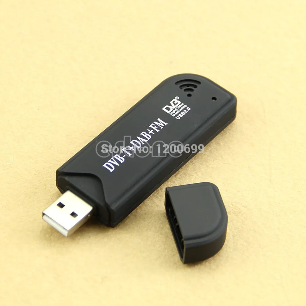 USB 2 0 цифровой DVB-T SDR + DAB FM HDTV ТВ тюнер приемник Stick HE RTL2832U FC0012 | Электроника