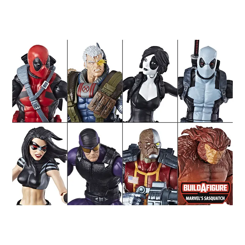 Hasbro Супергерои Marvel, персонаж Марвел, легенды Марвел, 6 дюймов, Dead Poll, Паладин, домино, кукла, коллекционные игрушки