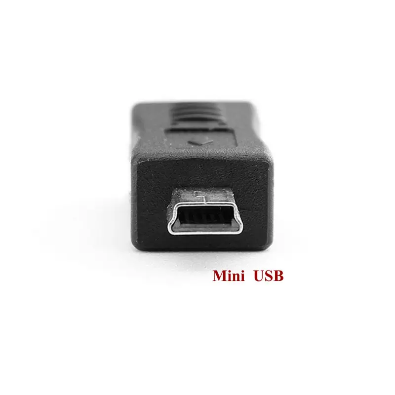 2018 1Pc Micro USB Female to Mini Male Adapter Charger Adaptor Converter Black Wholesale Cheaper |