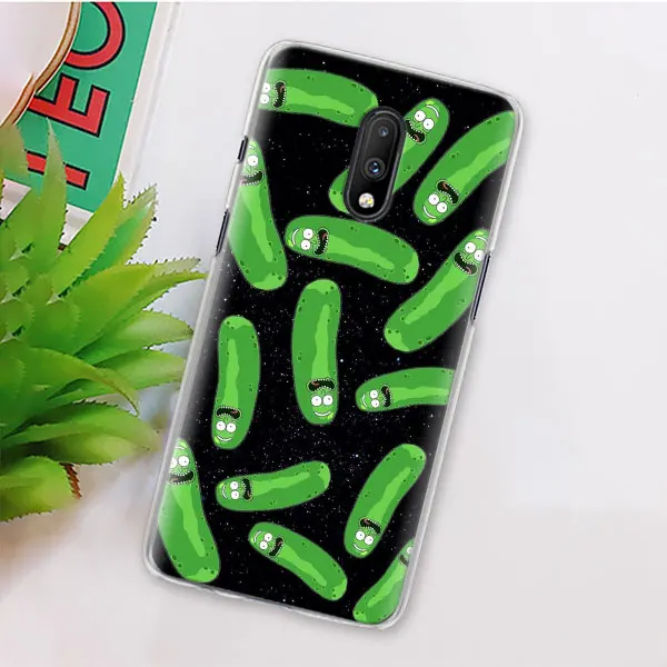 10 Чехол для телефона Rick and marty Pickle Rick для Oneplus 7 7T Pro 6 5T 6T Твердый чехол для Oneplus 7 7T Pro Чехол Coque - Цвет: 10