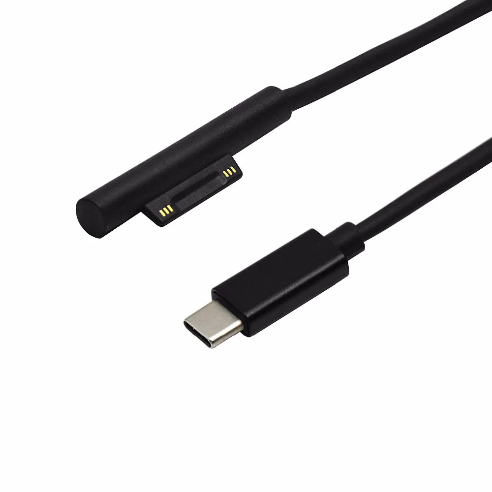Кабель для зарядки NUOLIANXIN совместимый с Microsoft Surface Pro 3/4 15 в PD работает Power зарядным