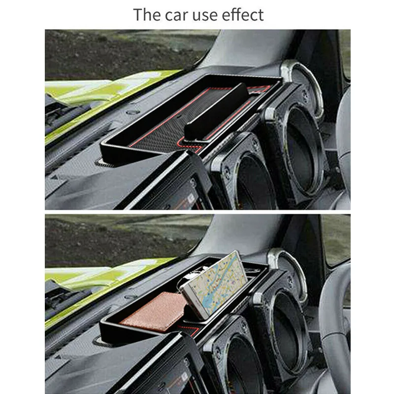 Car Dashboard Storage Box for Suzuki Jimny 2019 Multi-function Non-slip Phone Stand Bracket Console Tidying Organizer | Автомобили и