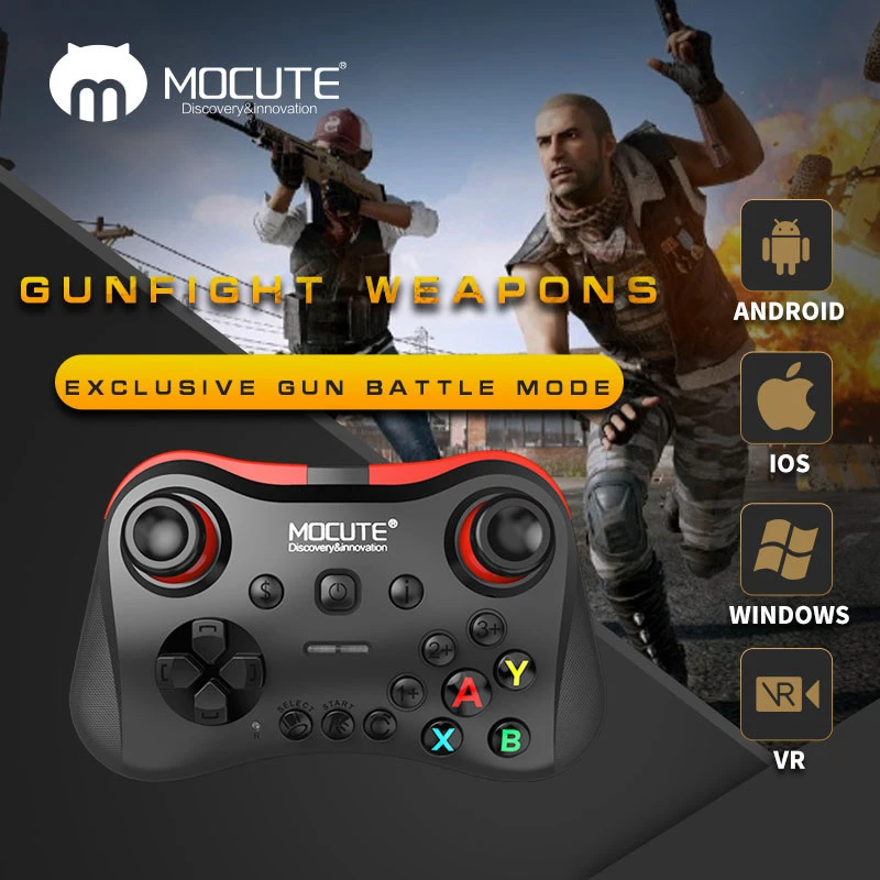 Mocute 056 игровой коврик Bluetooth геймпад Pubg контроллер мобильный триггер джойстик для