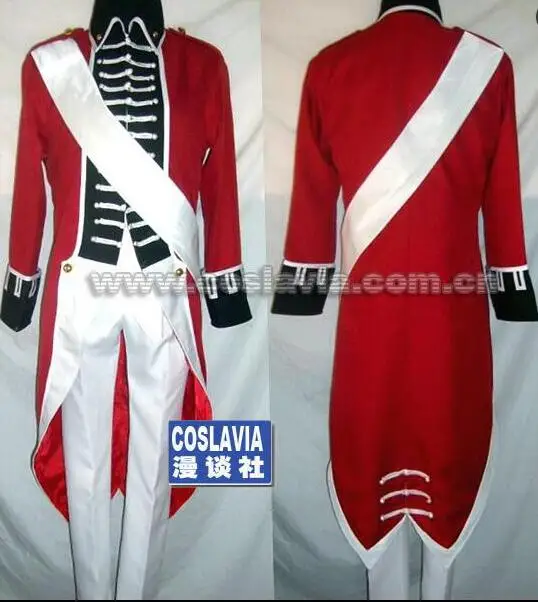

Anime APH Hetalia England Revolutionary War Cosplay Costumes Axis Powers England Cosplay Costumes Arthur Kirkland