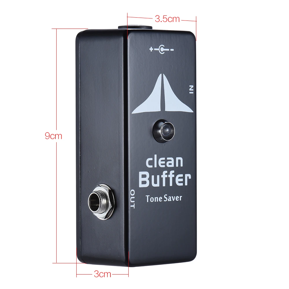 MOSKY Mini Clean Buffer Guitar Effect Pedal Tone Saver Effects | Спорт и развлечения