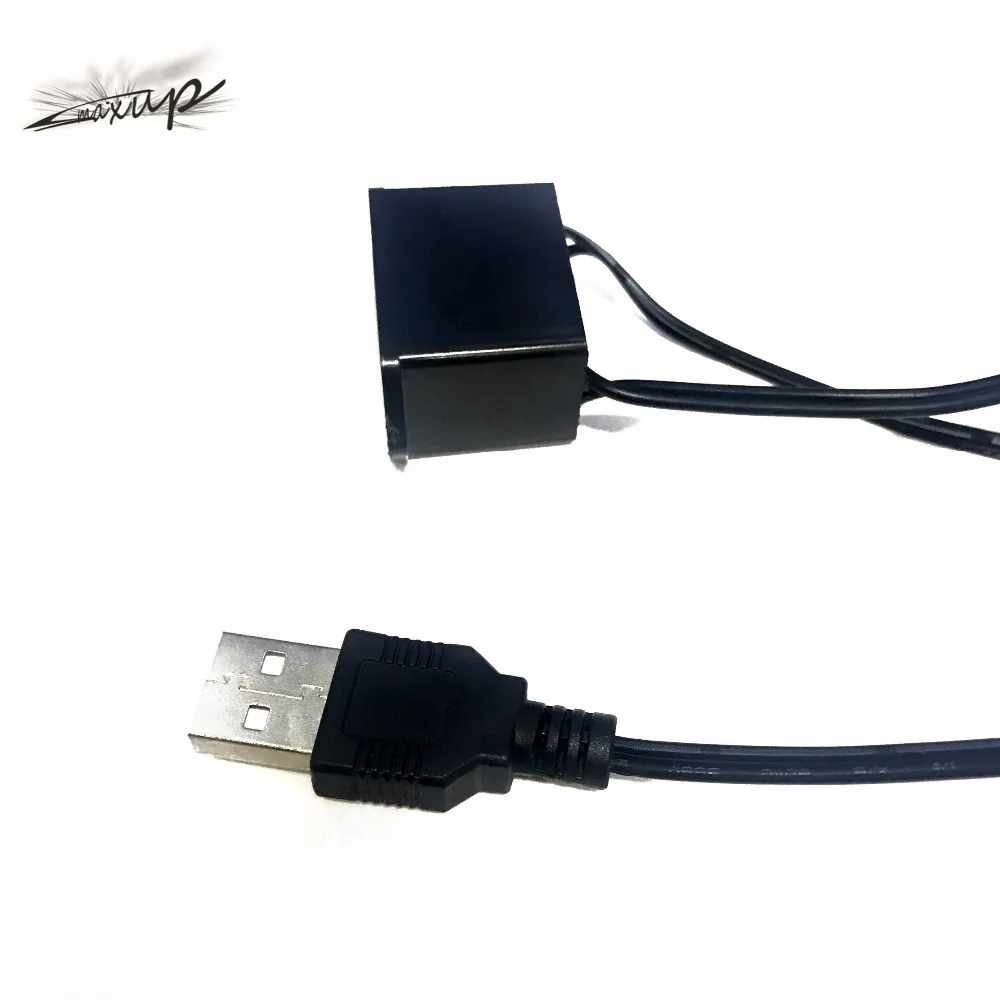 Maxup 2 метра USB 10 цветов EL line холодный свет авто украшения продукты для автомобиля