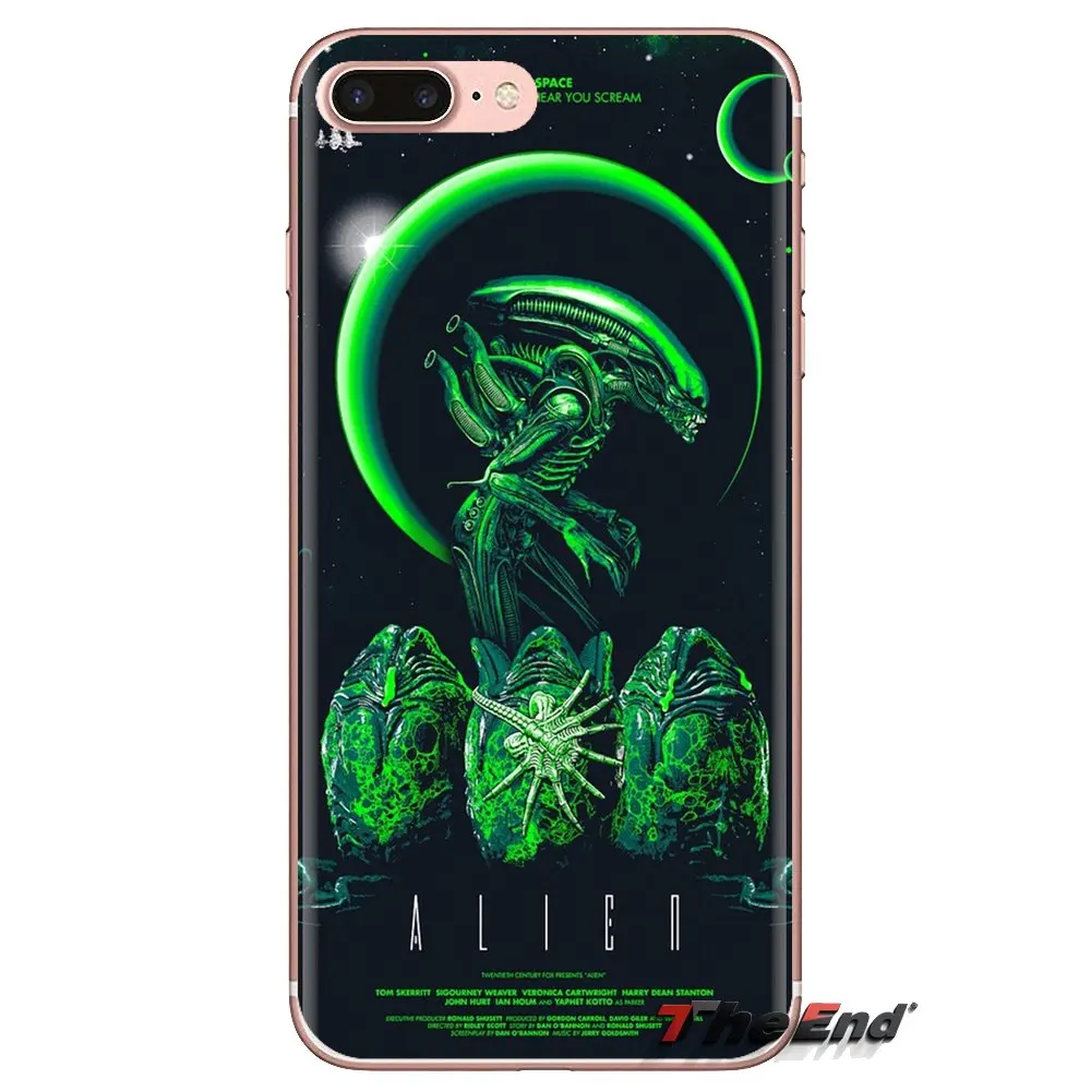 Прозрачный чехол из ТПУ Xenomorph Aliens predator для LG Spirit Motorola Moto X4 E4 E5 G5 G5S G6 Z Z2 Z3 G2 G3 C Play Plus