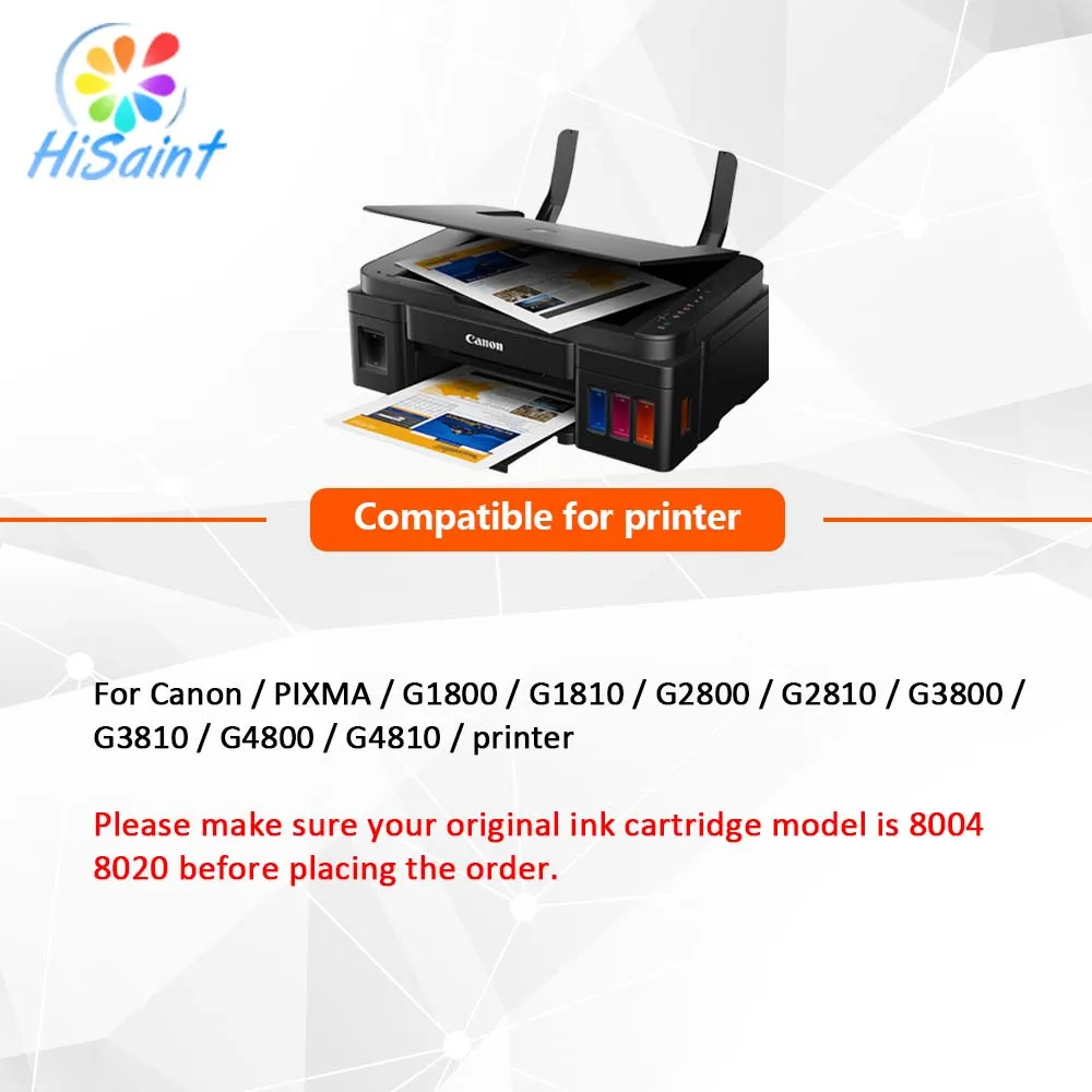 Hisaint Новинка 8004 8020 для Canon CA91 CA92 печатающая головка G1800 G1810 G2800 G2810 G3800 G3810 G4800 G4810