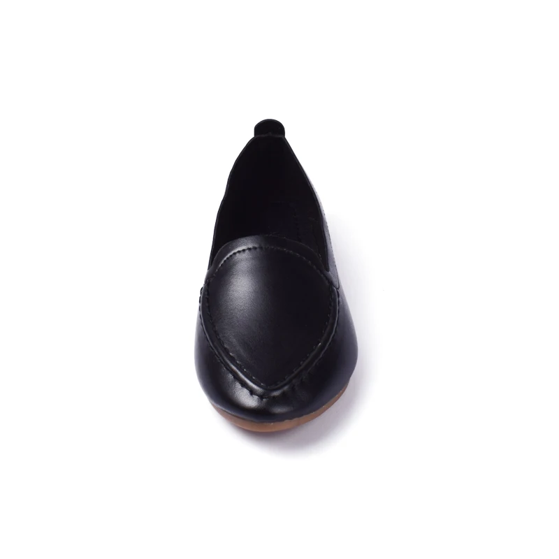 

Women Flats Summer Style Casual Solid Pointed Toe Slip-On Soft leather Flat Shoes Soft Comfortable Women Shoes Plus Size 35-40