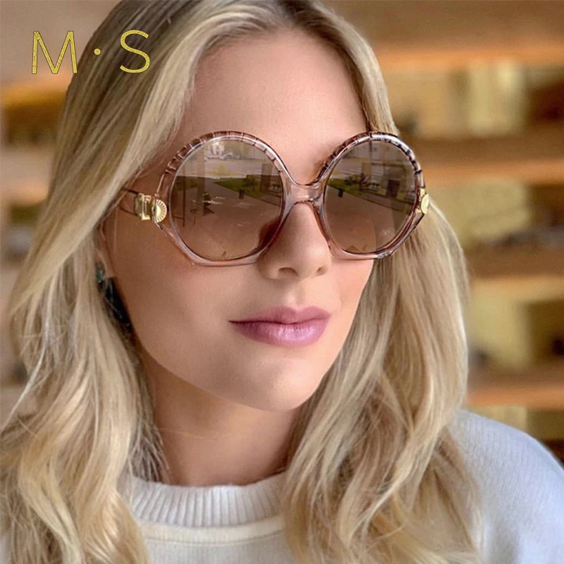 2019New брендовые дизайнерские женские солнцезащитные очки негабаритных женских