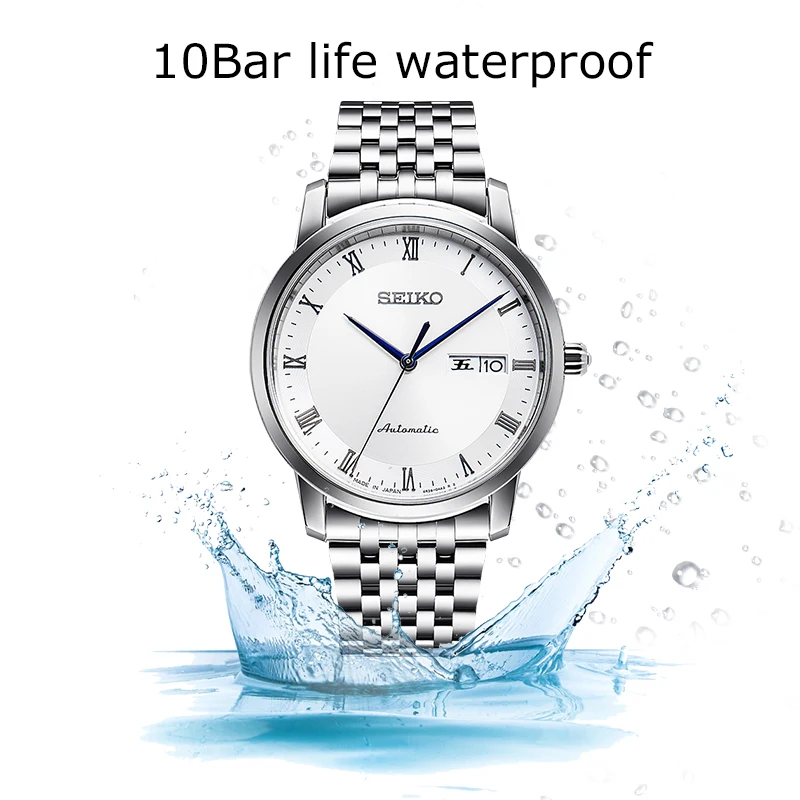 Механические часы Seiko автоматические механические для деловых мужчин