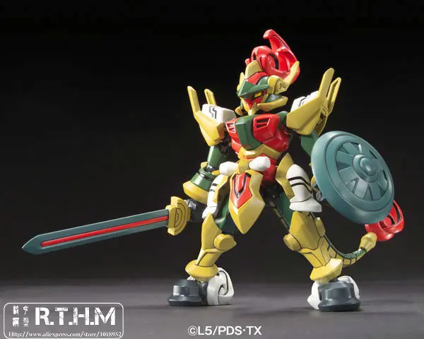 1 шт. Bandai danball senki Пластик модель 028 LBX Liu bei Хобби Моделей строительные дети игрушки