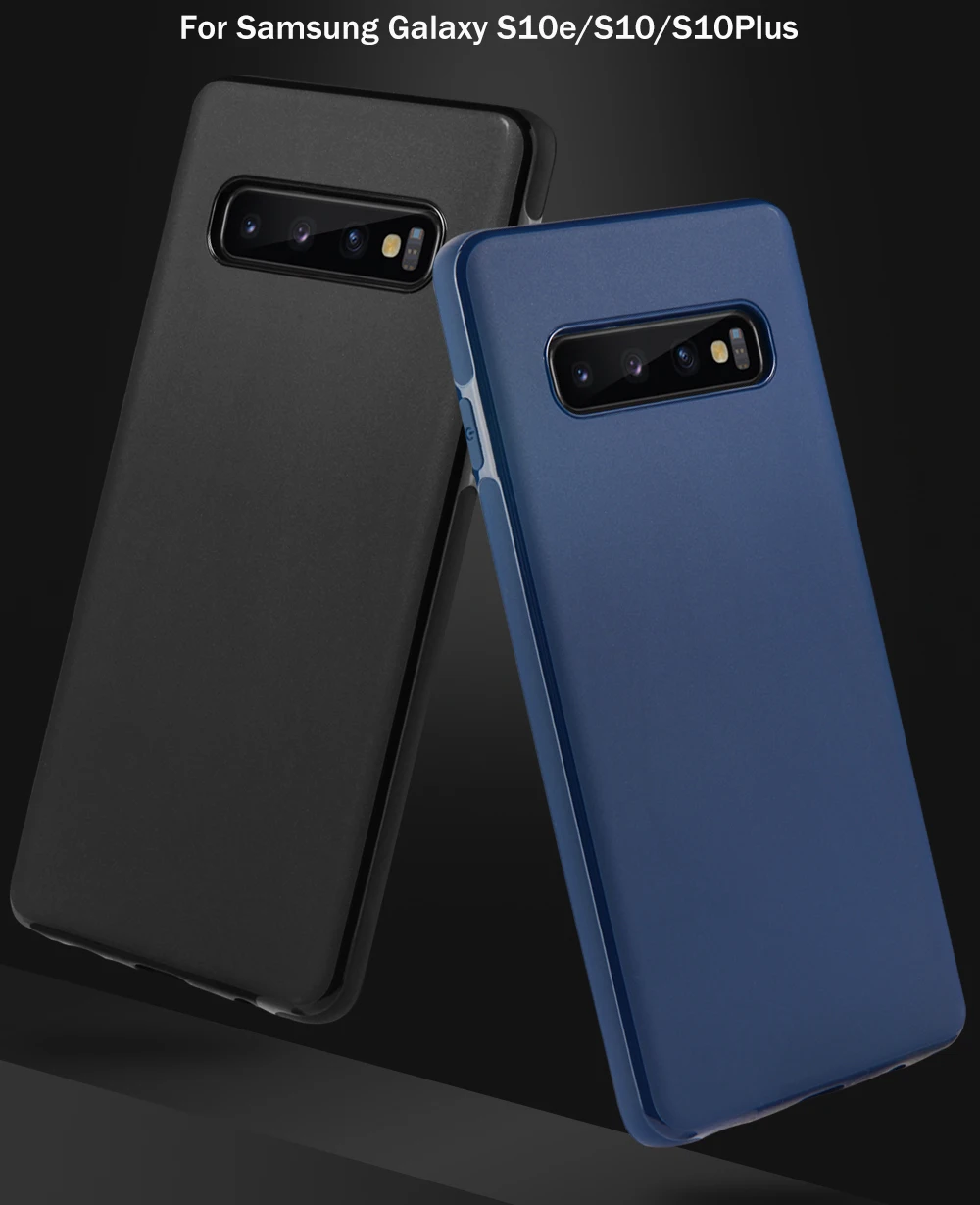 Магнитный автомобильный держатель для Samsung Galaxy S10 мягкий чехол из ТПУ с