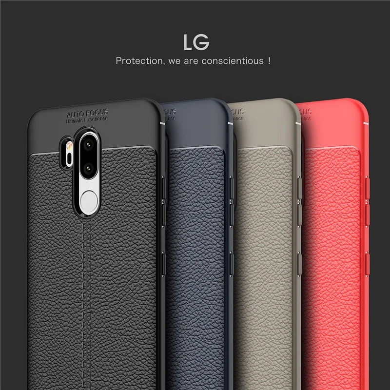 Для LG V40/Q-styus/Q7/K8 2018/G7 тонкий Q/K10/V30S/Q6/Q6PlUS/V30/V30Plus/G6 случае Искусственная кожа