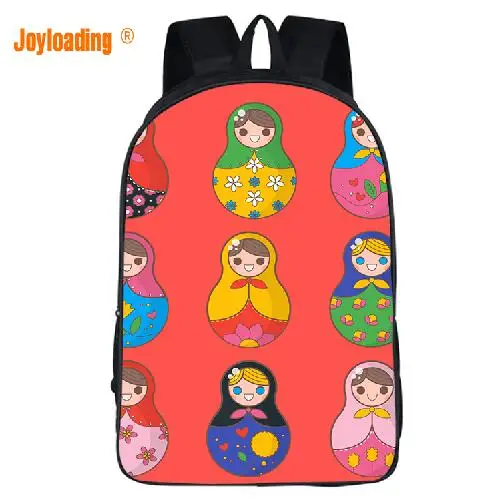 Joyloading дизайнерский рюкзак с изображением русской матрешки школьная сумка