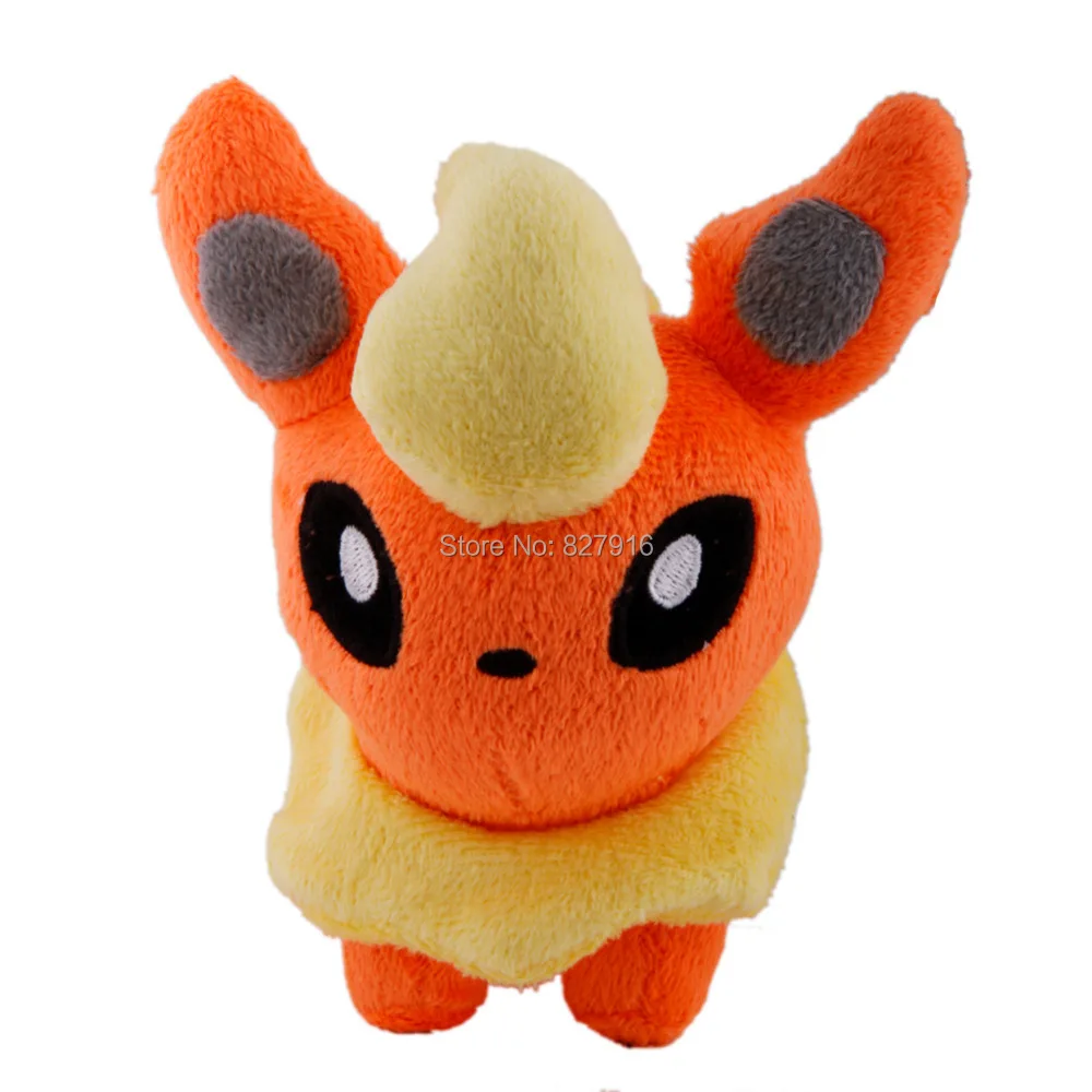 Rainbow Projector lamps + 5&quot Pokemon Flareon Soft Plush Amazing second generation LED Table Lamp and Doll Toy in My Room Bed | Лампы и