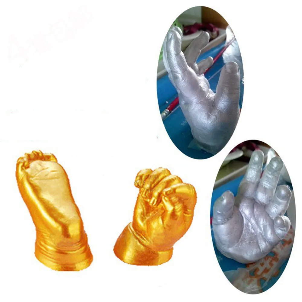 3D штукатурка Handprint отпечаток Ребенка Плесень руки и ноги литья комплект для